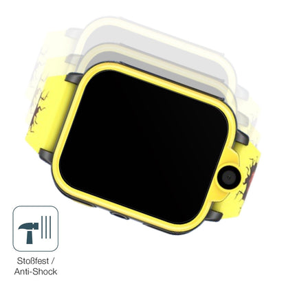 2x Screen Protector for Iowodo XT23-BK Smartwatch Kinder matte Flexible Glass