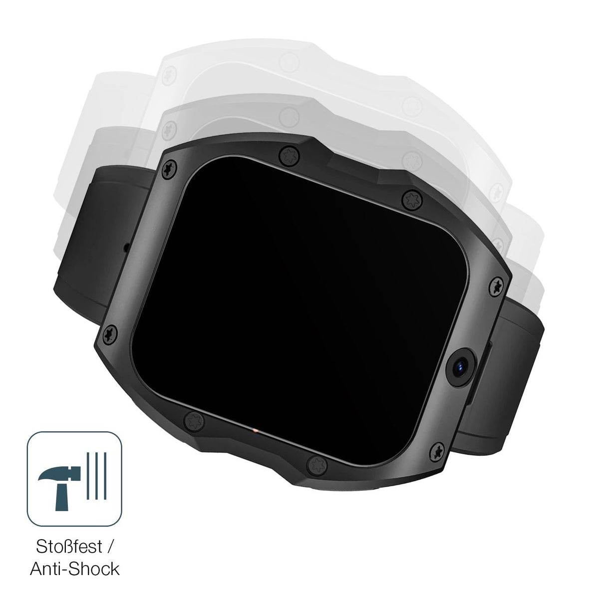 2x Screen Protector for Rogbid Model X Smartwatch matte Flexible Glass 9H dipos