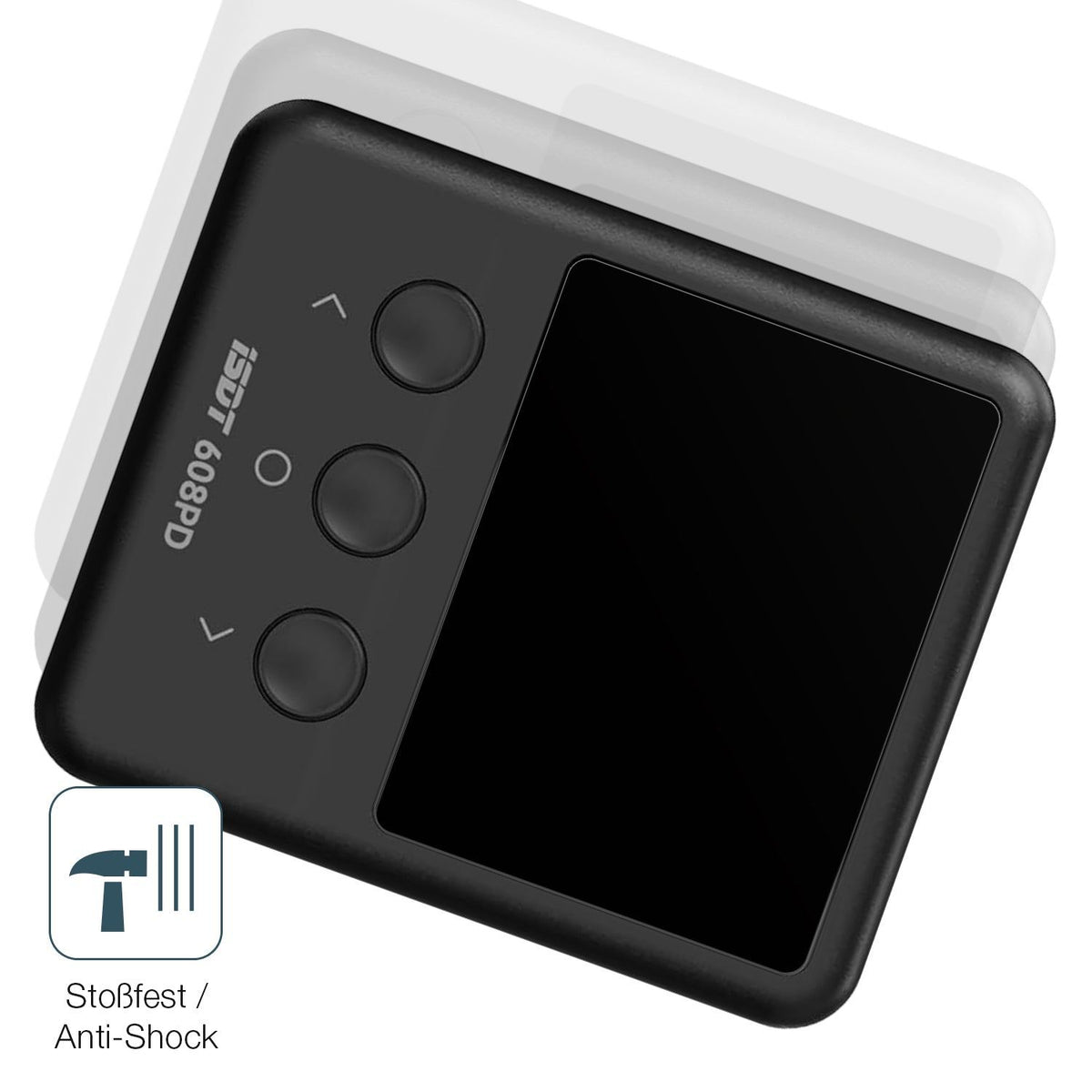 2x Screen Protector for ISDT 608PD matte Flexible Glass 9H dipos