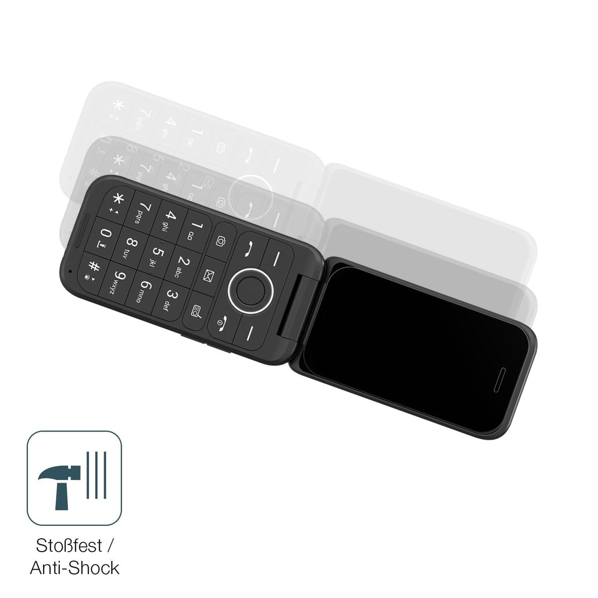 2x Screen Protector for SPC Stella 2 matte Flexible Glass 9H dipos