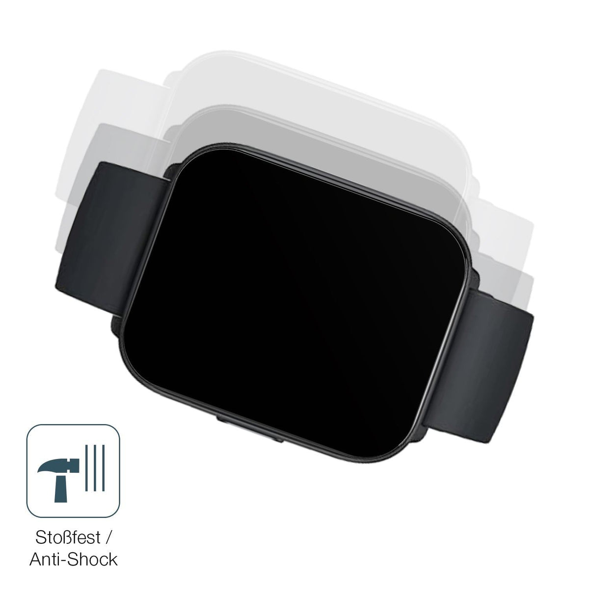 2x Screen Protector for Xiaomi Mibro Watch C2 matte Flexible Glass 9H dipos