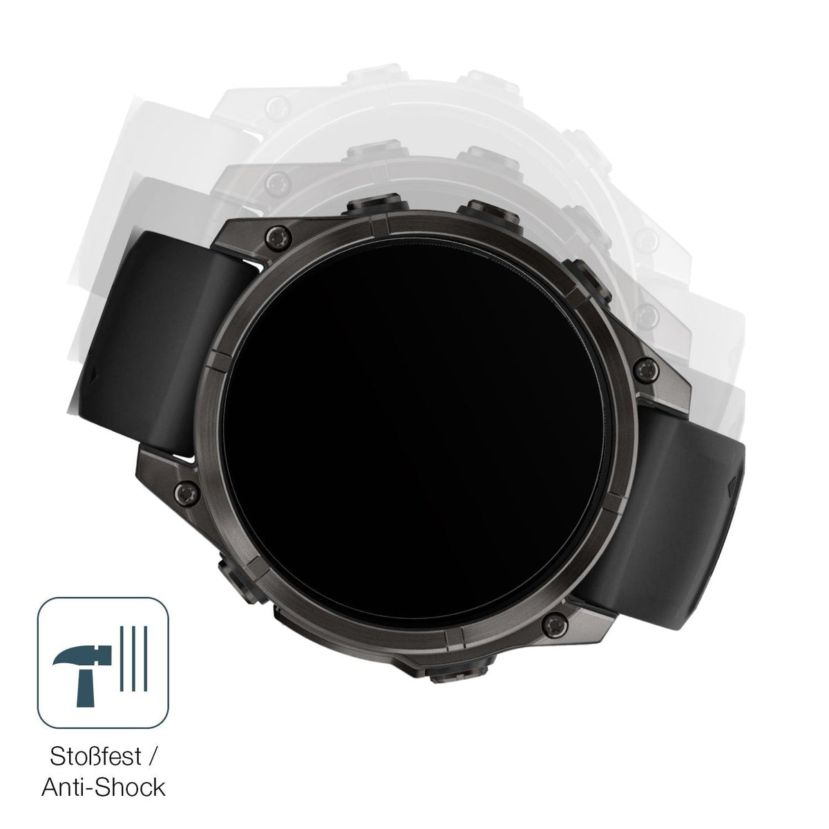 2x Screen Protector for Garmin Tactix 8 51mm AMOLED matte Flexible Glass 9H