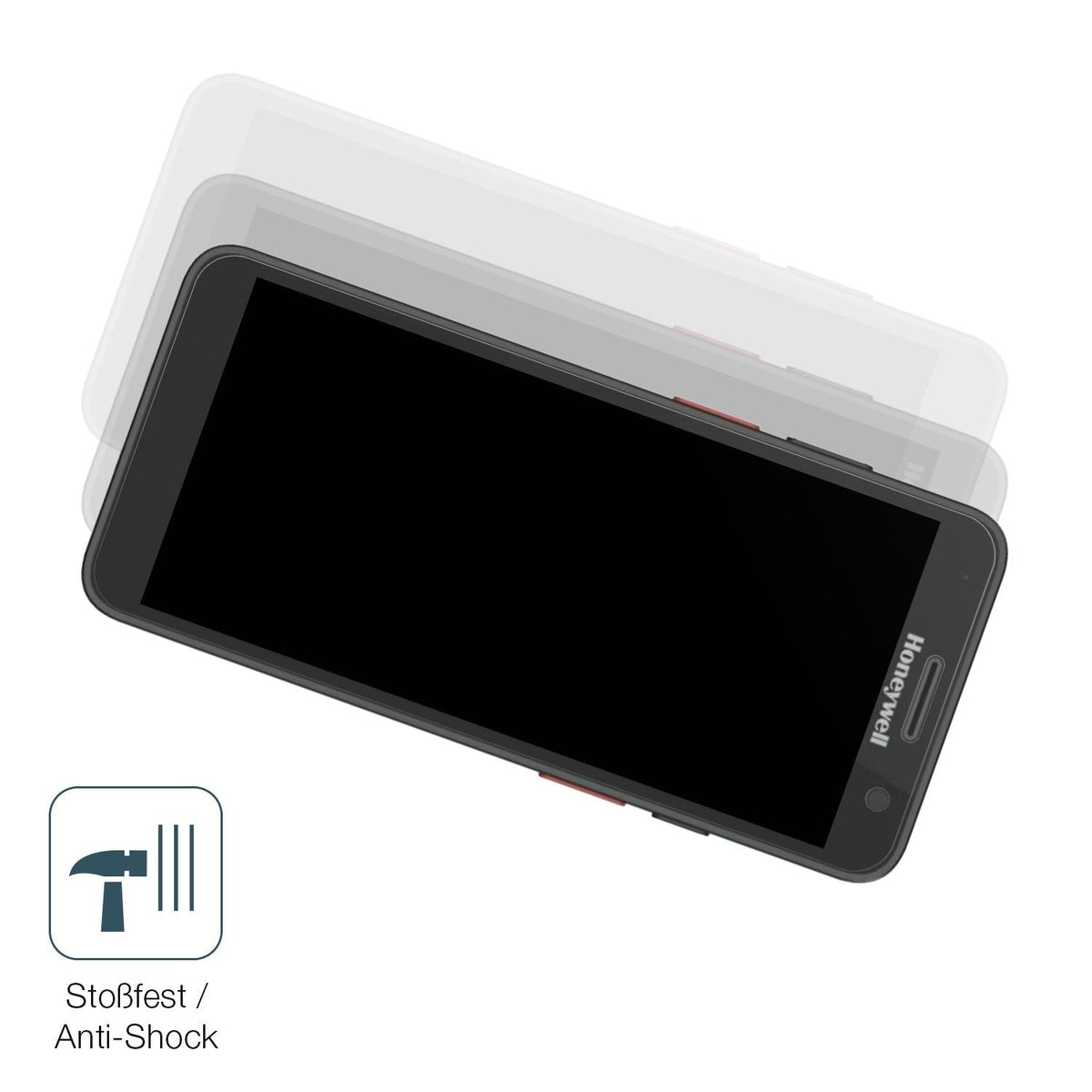 2x Screen Protector for Honeywell CT37 matte Flexible Glass 9H dipos
