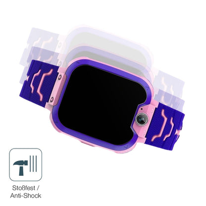 2x Screen Protector for Kesasohe Smartwatch Kinder matte Flexible Glass 9H dipos
