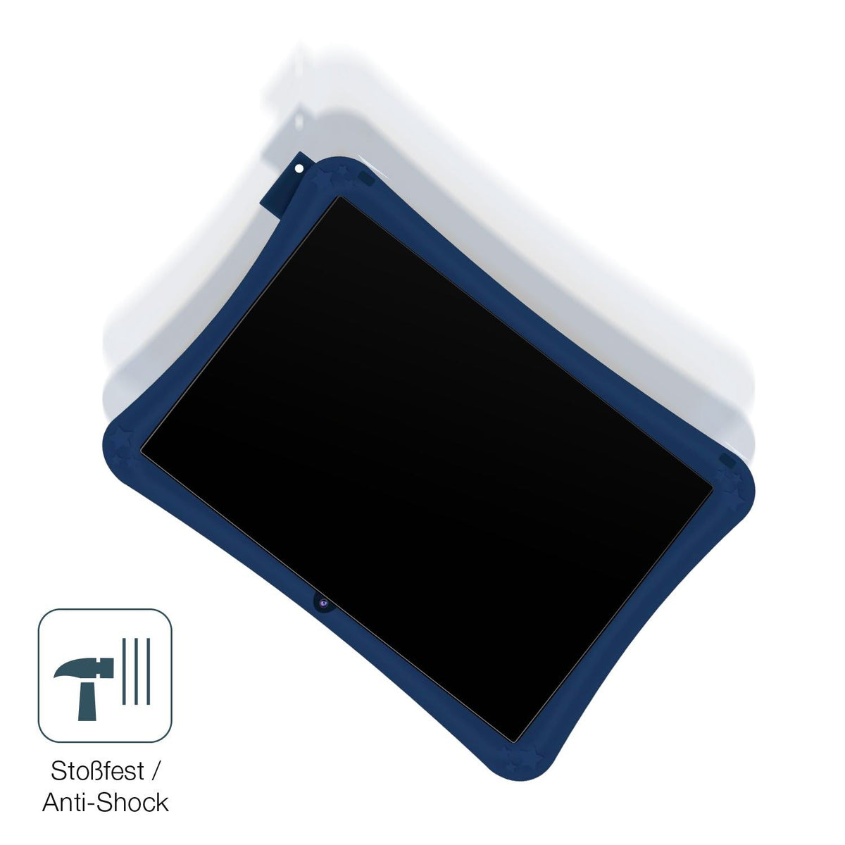 2x Screen Protector for WeTapble Kids Tablet 7 Zoll matte Flexible Glass 9H