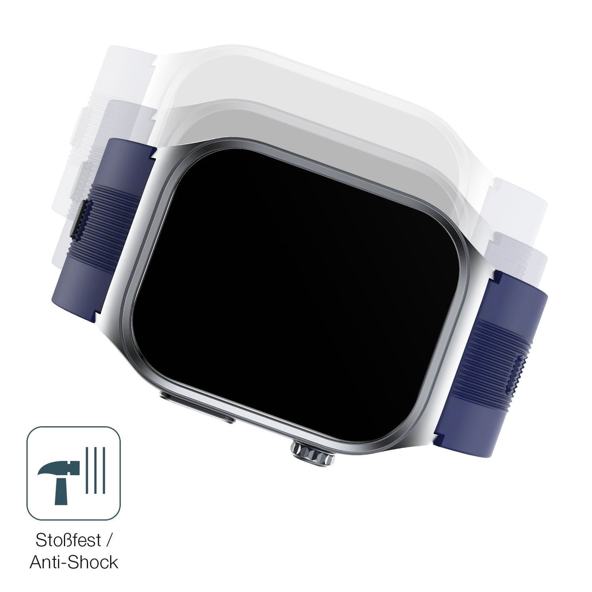 2x Screen Protector for Rogbid Rowatch D1 matte Flexible Glass 9H dipos