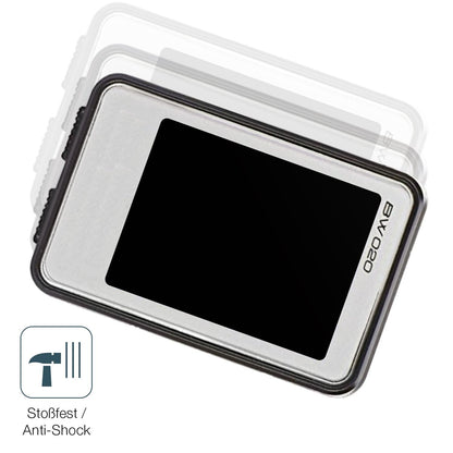 2x Screen Protector for Prophete BW-020 matte Flexible Glass 9H dipos