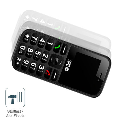 2x Screen Protector for SPC Fortune 2 matte Flexible Glass 9H dipos