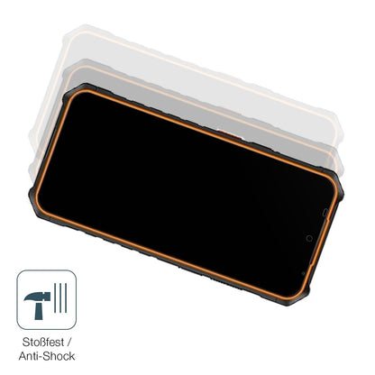 2x Screen Protector for Hammer Iron 6 matte Flexible Glass 9H dipos