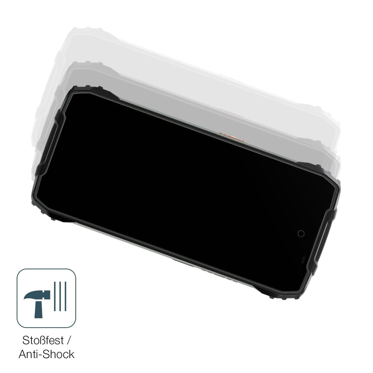 2x Screen Protector for Oscal Pilot 3 matte Flexible Glass 9H dipos
