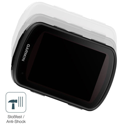 2x Screen Protector for Garmin Edge 840 matte Flexible Glass 9H dipos