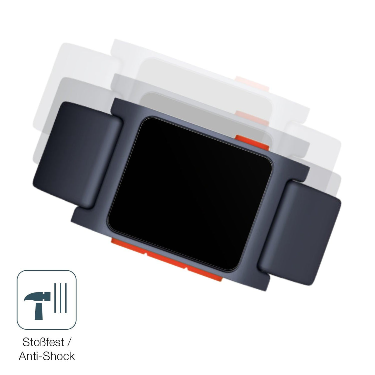 2x Screen Protector for Pebble 2 matte Flexible Glass 9H dipos