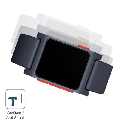 2x Screen Protector for Pebble 2 matte Flexible Glass 9H dipos