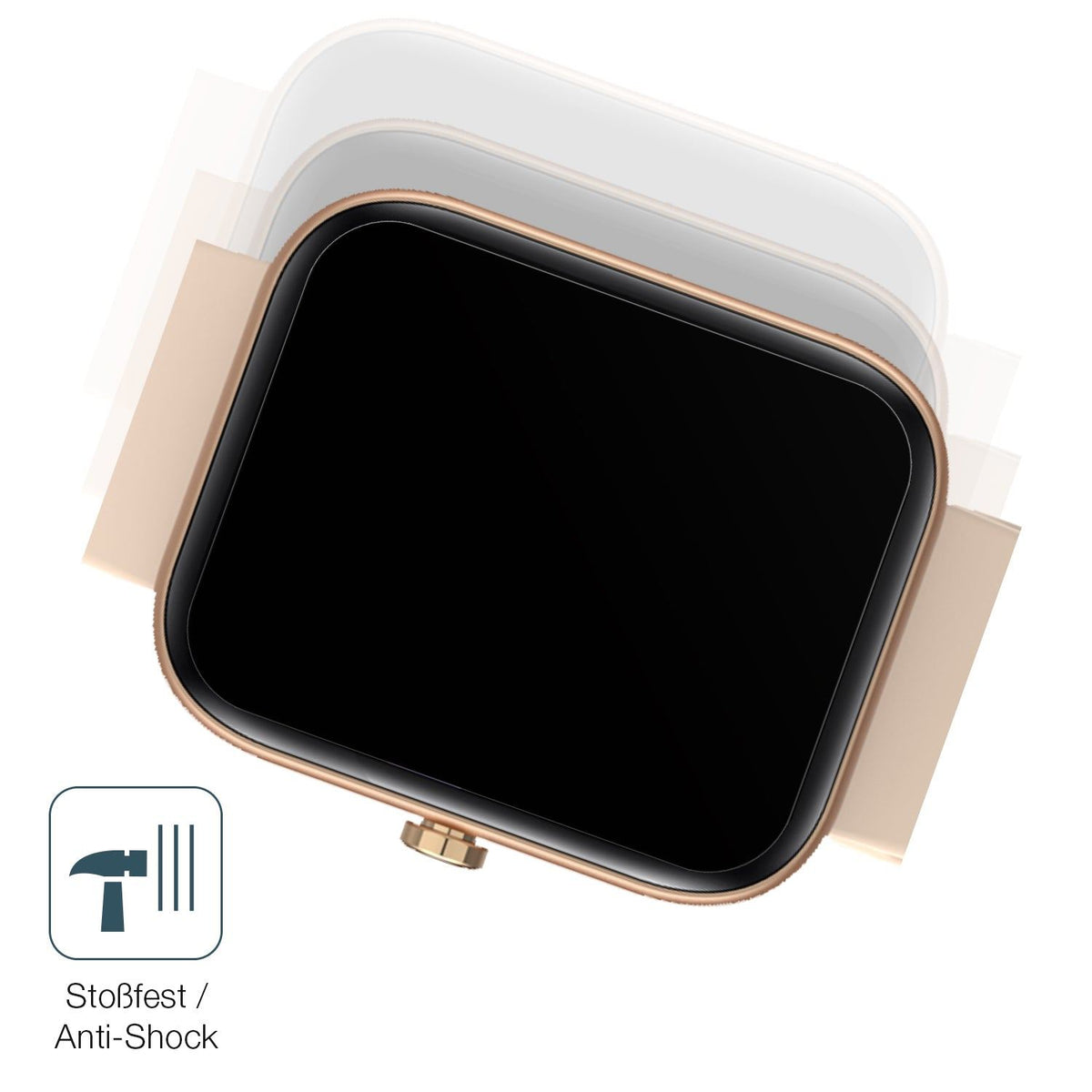 2x Screen Protector for Fireboltt Neptune matte Flexible Glass 9H dipos
