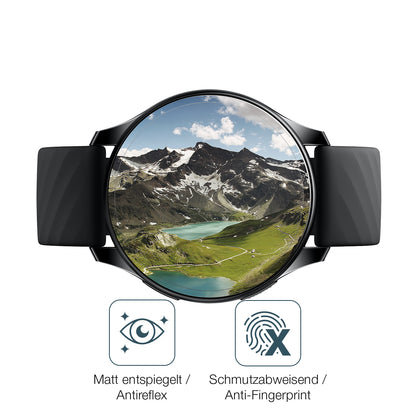 2x 9H Schutzfolie matt für OnePlus Nord Smartwatch Panzerfolie