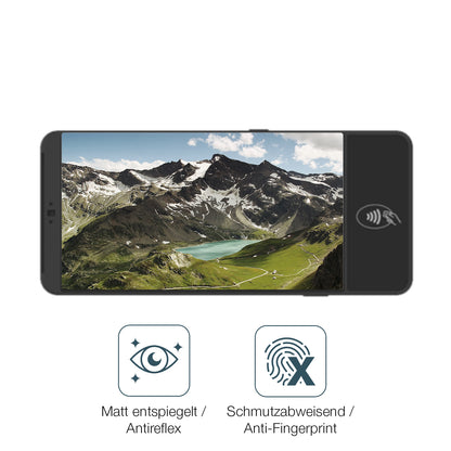 4x Schutzfolie matt für Castles Technology S1E2 Display-Schutzfolie