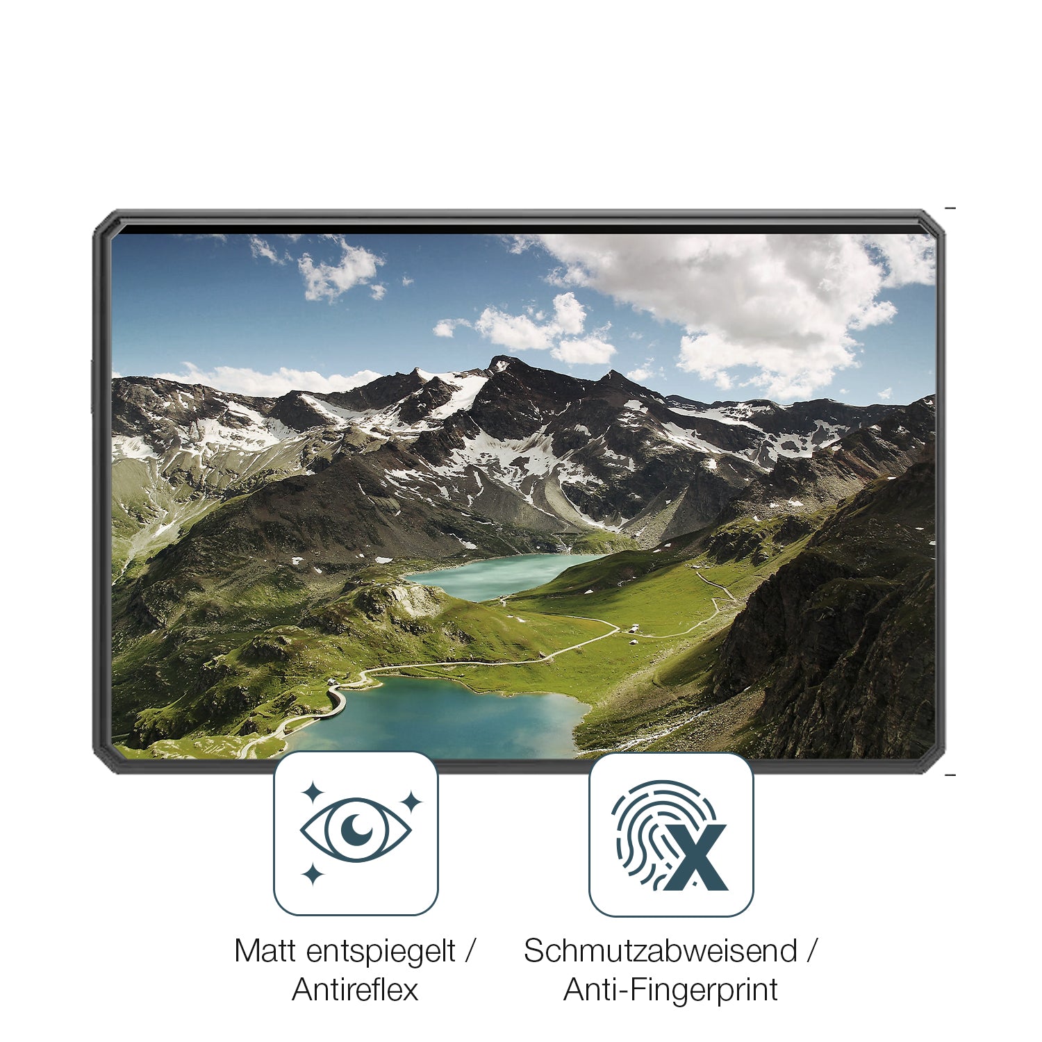 9H Hartbeschichtete, flexible Folie passend zugeschnitten für Carpuride W502B