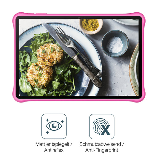 9H Hartbeschichtete, flexible Folie passend zugeschnitten für Blackview Tab30 Kids Tablet