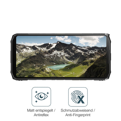 2x 9H Schutzfolie matt für Doogee Blade 10 Ultra Panzerfolie