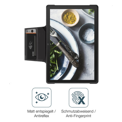 9H Hartbeschichtete, flexible Folie passend zugeschnitten für sunmi V3 Mix