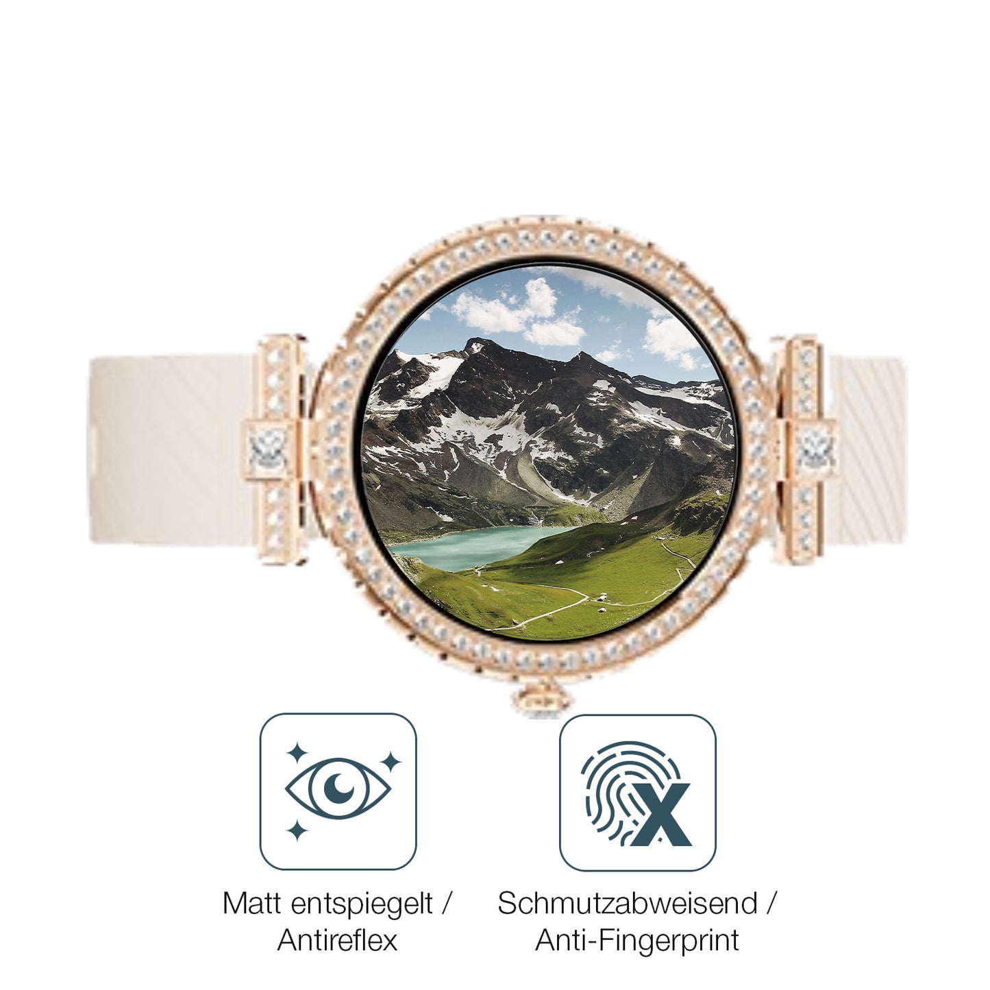 Schutz gegen Kratzer auf dem FEELNEVER FV8 Glas durch Schlüssel oder Ähnliches