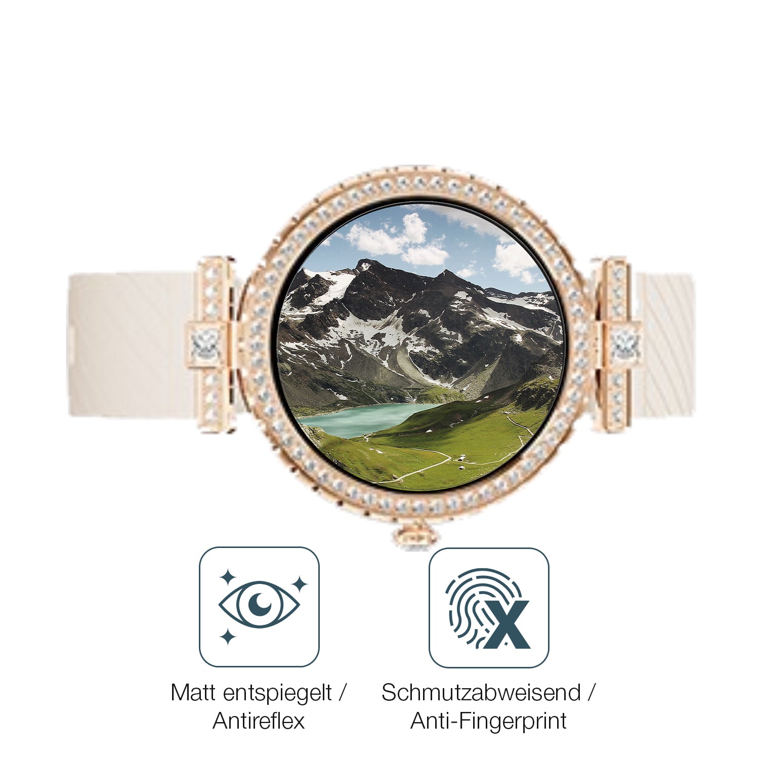 Schutz gegen Kratzer auf dem FEELNEVER FV8 Glas durch Schlüssel oder Ähnliches