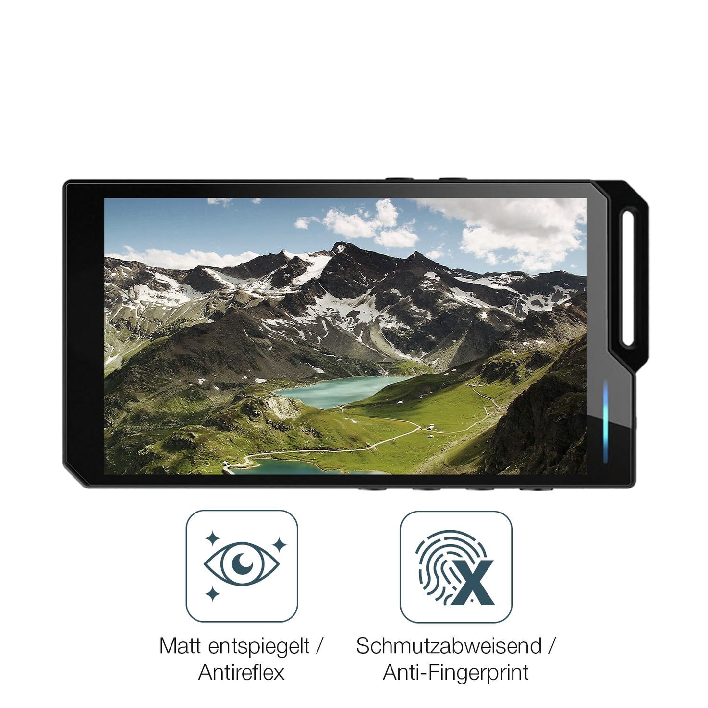 4x Screen Protector for HiBy R4 Protection Anti Glare dipos