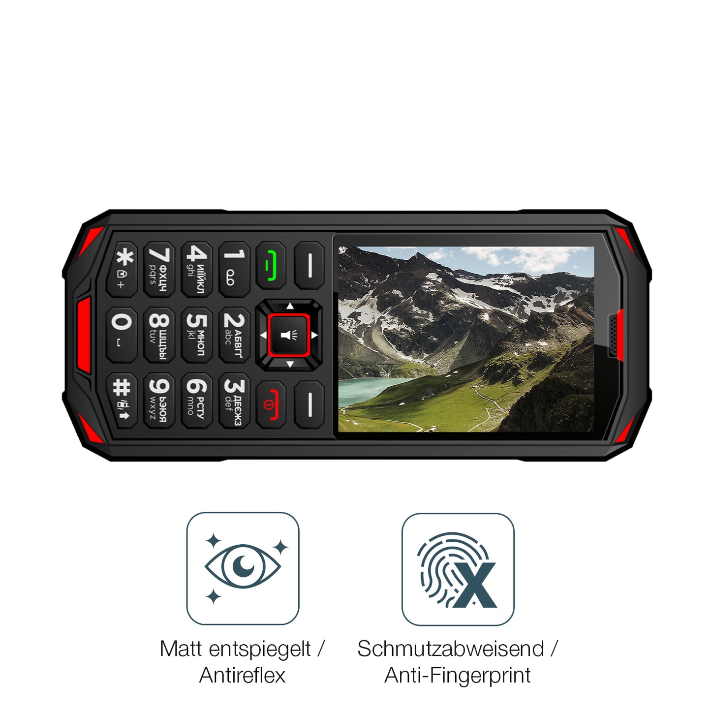 4x Schutzfolie matt für Sigma X-treme PA68 Wave Display-Schutzfolie