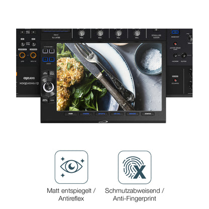 2x 9H Schutzfolie matt für Pioneer XDJ-AZ Panzerfolie