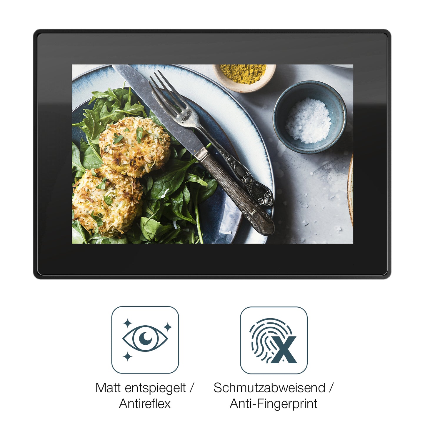 9H Hartbeschichtete, flexible Folie passend zugeschnitten für Exor eX210