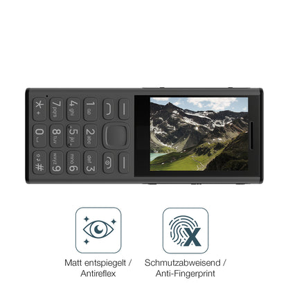 Schutz gegen Kratzer auf dem HMD 130 Music Glas durch Schlüssel oder Ähnliches