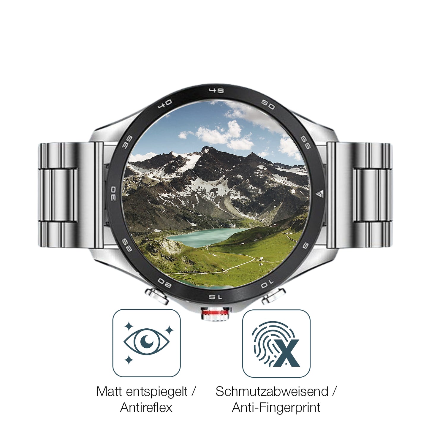 Schutz gegen Kratzer auf dem LIGE ST5-B Pro 1.43 Zoll Glas durch Schlüssel oder Ähnliches