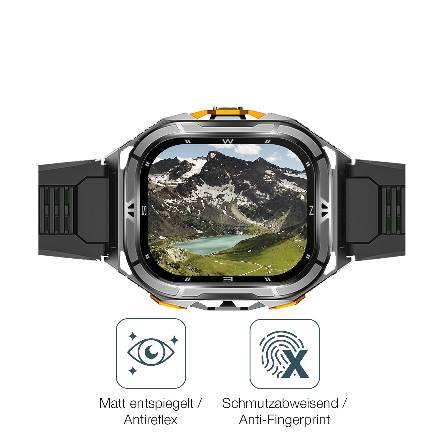 9H Hartbeschichtete, flexible Folie passend zugeschnitten für Cubot GT3