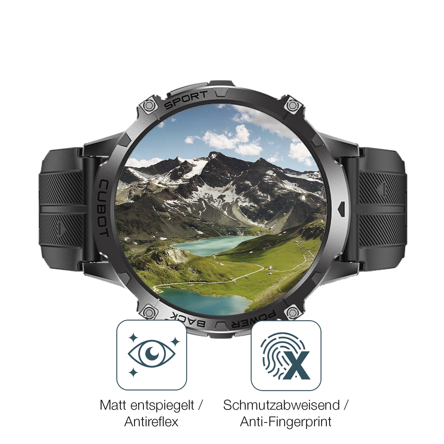 Schutz gegen Kratzer auf dem Cubot X3 Glas durch Schlüssel oder Ähnliches