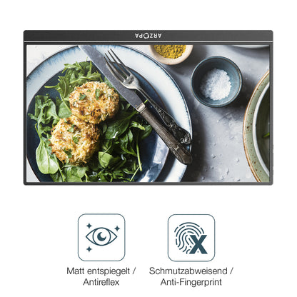 Schutz gegen Kratzer auf dem Arzopa Z1RC 16 Zoll Glas durch Schlüssel oder Ähnliches