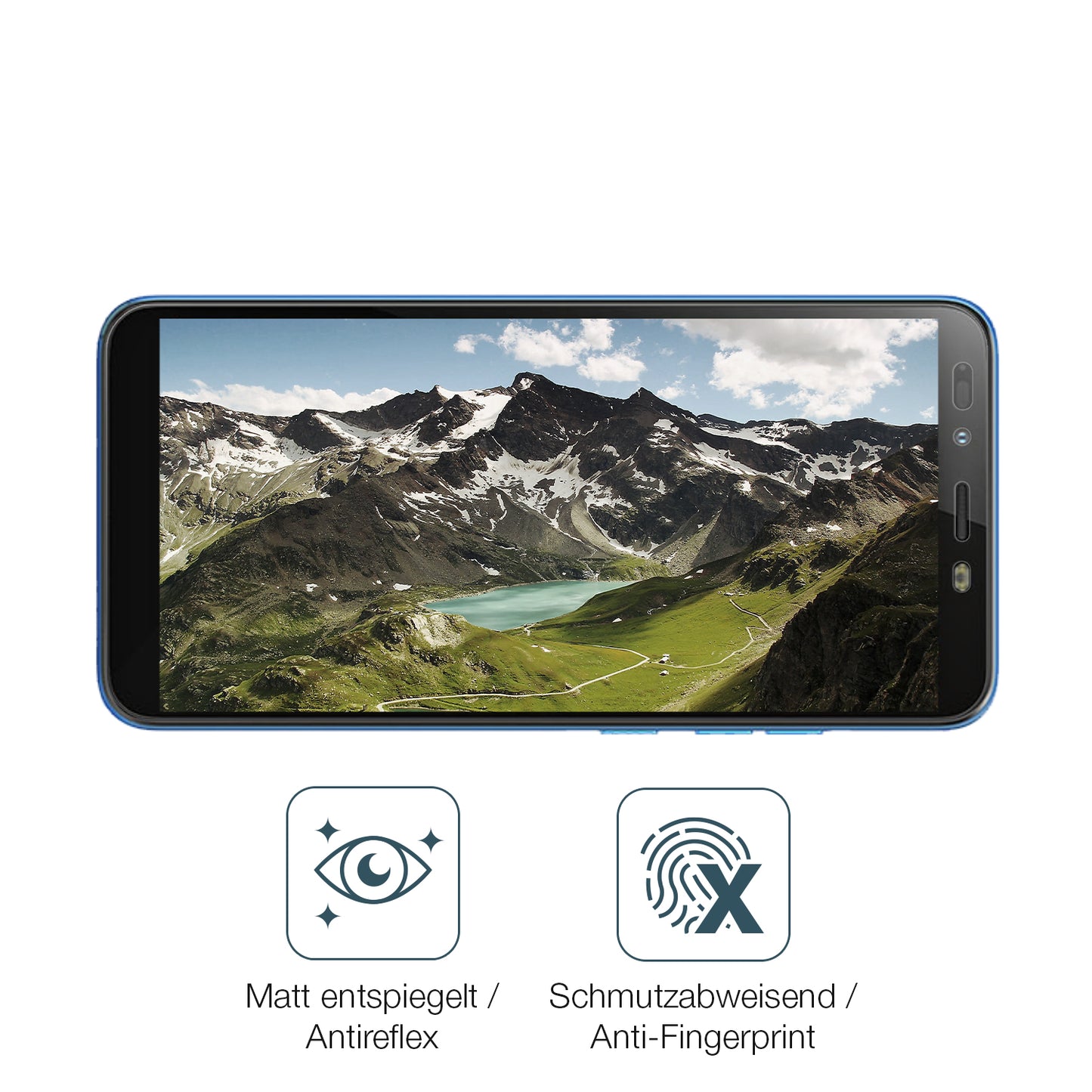 4x Schutzfolie matt für Infinix Smart 2 Display-Schutzfolie