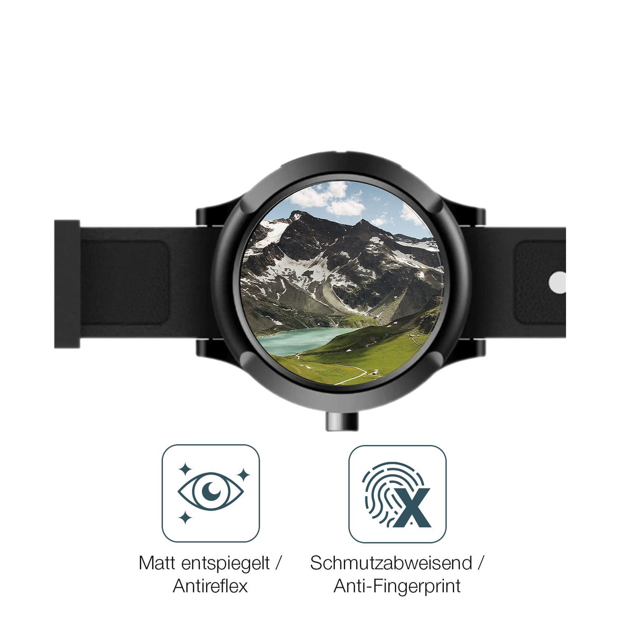 9H Hartbeschichtete, flexible Folie passend zugeschnitten für mijnSOS MS5x