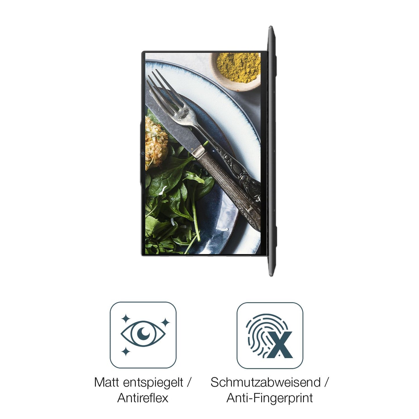 2x Screen Protector for BMAX X15 Pro 15.6 Zoll matte Flexible Glass 9H dipos