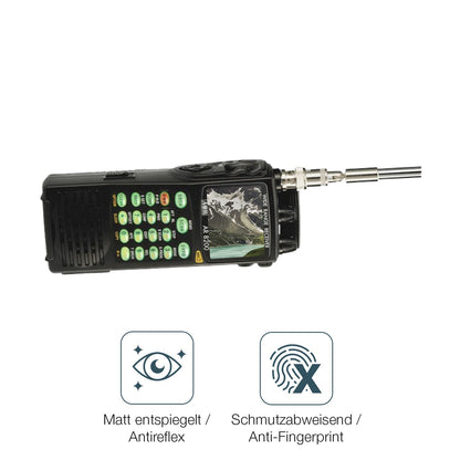 9H Hartbeschichtete, flexible Folie passend zugeschnitten für Aor AR-8200