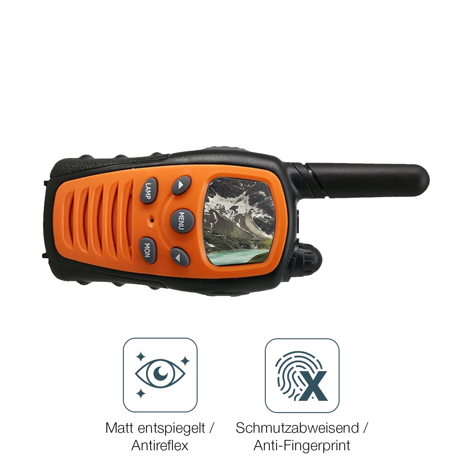9H Hartbeschichtete, flexible Folie passend zugeschnitten für HUNICOM H-628