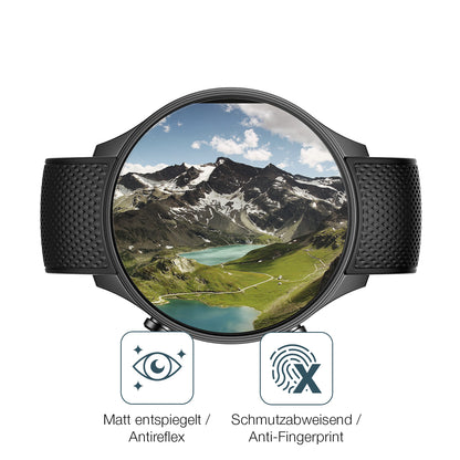 2x 9H Schutzfolie matt für OnePlus Watch 2R Panzerfolie