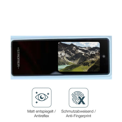 Schutz gegen Kratzer auf dem Stromer ST3 Omni Glas durch Schlüssel oder Ähnliches