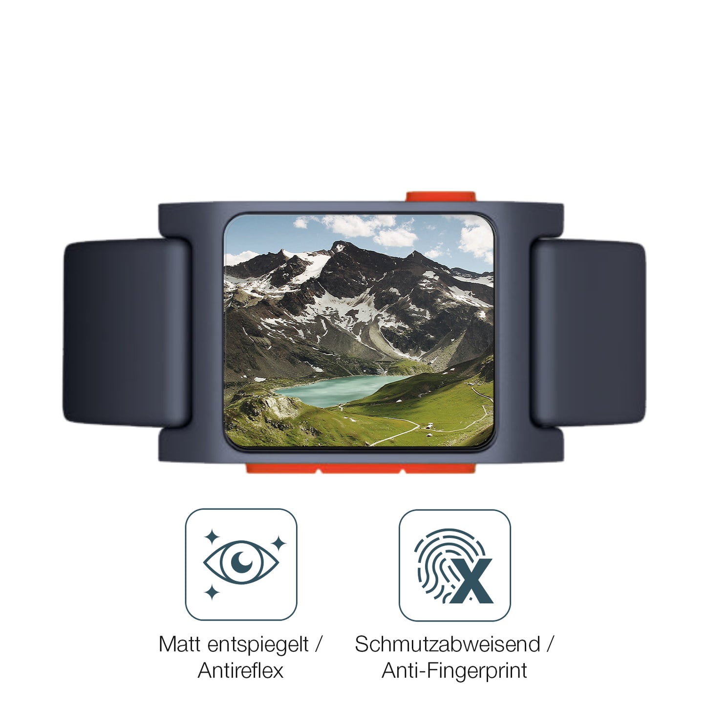9H Hartbeschichtete, flexible Folie passend zugeschnitten für Pebble 2