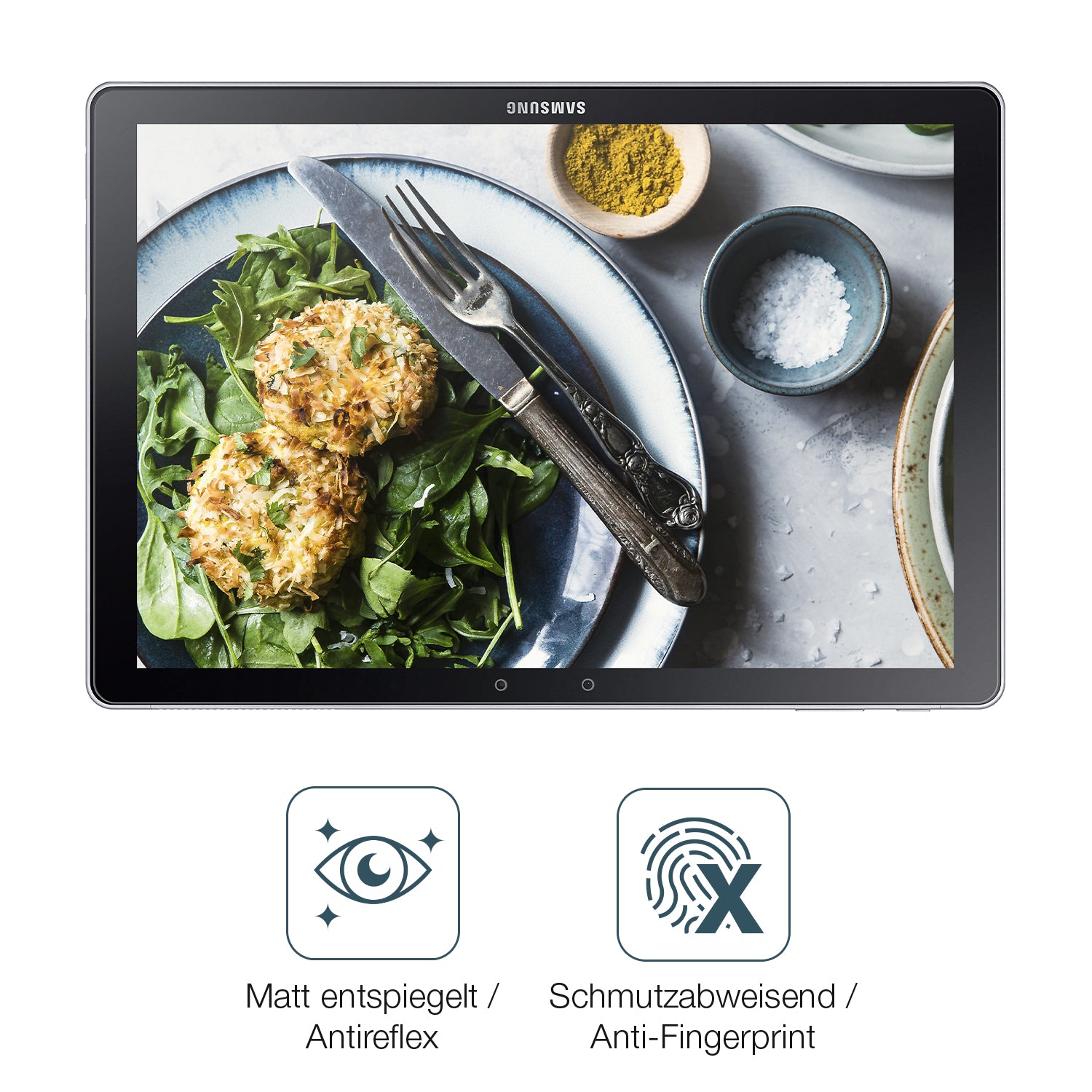 Schutz gegen Kratzer auf dem Samsung Galaxy Book 12 Zoll 1. Gen Glas durch Schlüssel oder Ähnliches