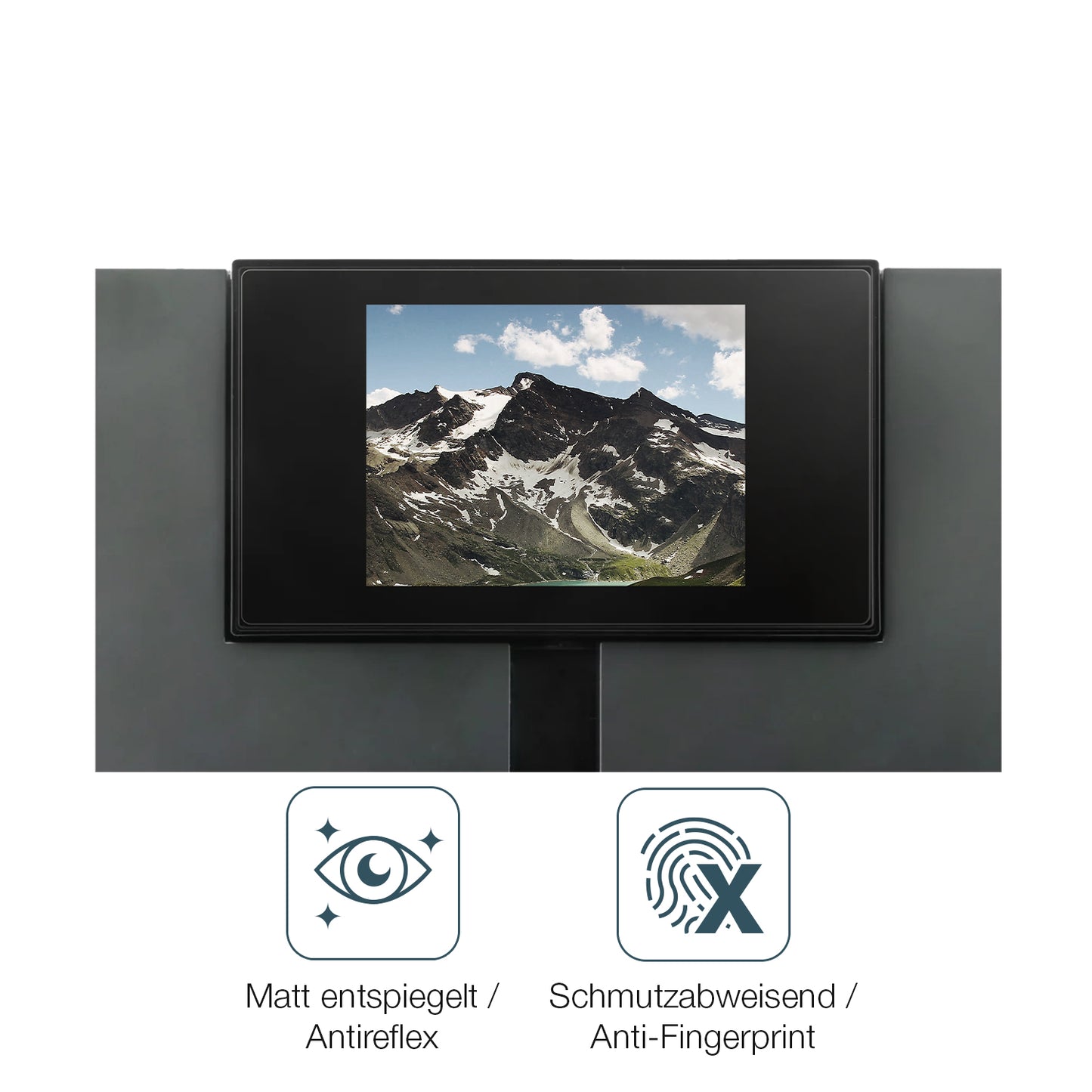 9H Hartbeschichtete, flexible Folie passend zugeschnitten für Jura Ena 5