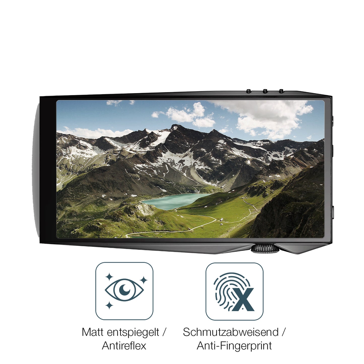 9H Hartbeschichtete, flexible Folie passend zugeschnitten für Astell Kern SP4000