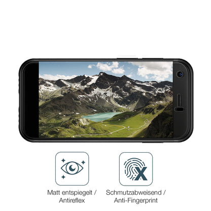 2x Screen Protector for YOHOPE 3G Mini Handy matte Flexible Glass 9H dipos