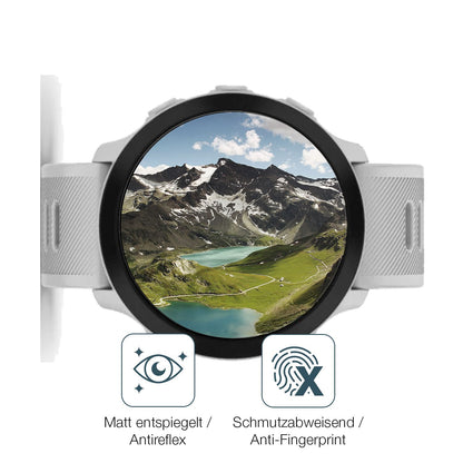 2x Screen Protector for Garmin Forerunner 55 matte Flexible Glass 9H dipos