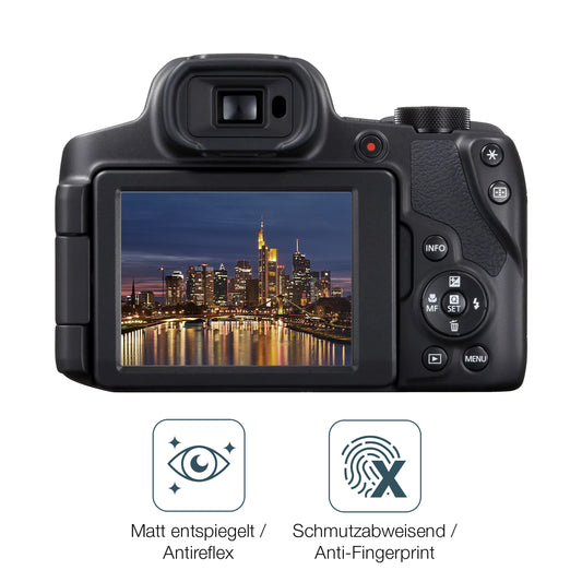 Schutz gegen Kratzer auf dem Canon Powershot SX70 HS Glas durch Schlüssel oder Ähnliches