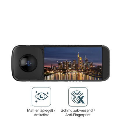 9H Hartbeschichtete, flexible Folie passend zugeschnitten für PANOX V2 Actioncam P223